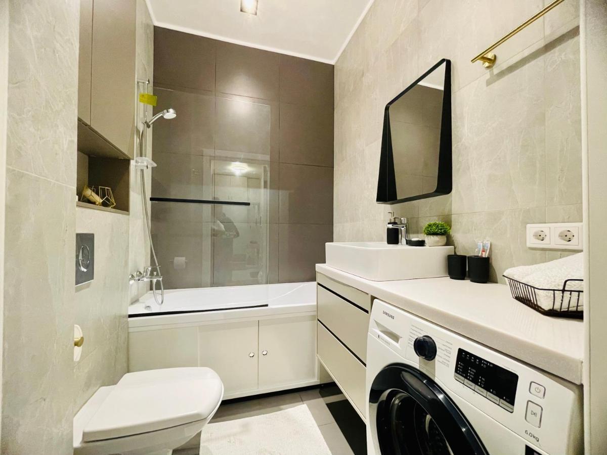 Apartmán Уютная Стильная Квартира Возле Центрального Парка Горького! Almaty Exteriér fotografie